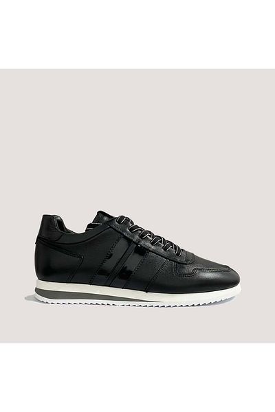 MARCOMEN 19531 Daily Leather Casual Shoes - - Black-White - 41
