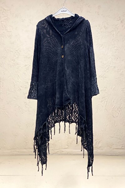 sahnemoda سترة قطنية مخرمة مع تنورة بغطاء للرأس وشرابات