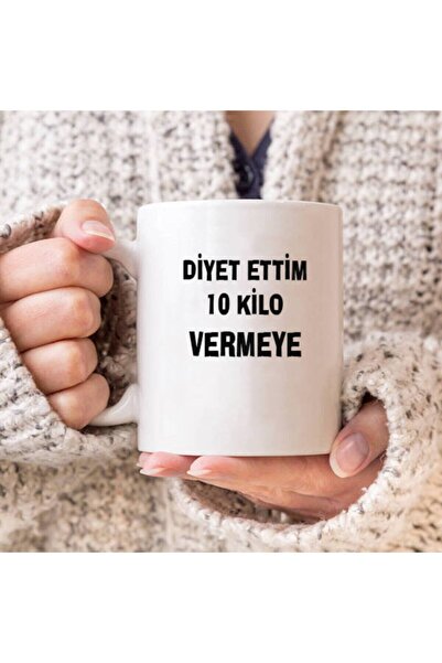 gold fotoğrafçılık I Was on a Diet Mug Cup to Lose 10 Kilos Premium Quality A+