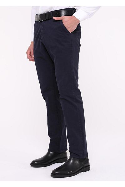 CEDY DENIM Herren-Chino-Klassiker-Hose aus Lycra mit hoher Taille, regulärer Passform, lockerer Passform und Seitentaschen