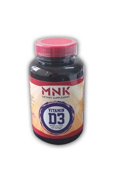 Mnk 120 SOFTGEL Vitamin D3