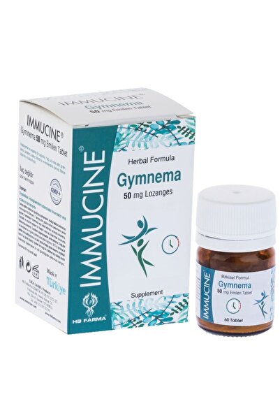 Immucine Gymnema 50mg 60 Lozenges Tablet