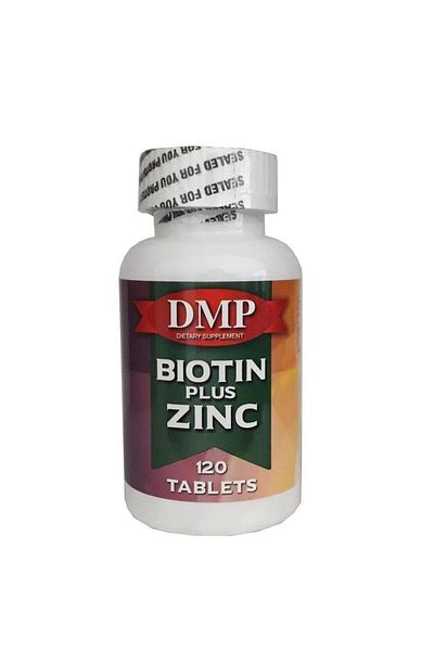 DMP Biotin Plus Zinc - 120 Tablets