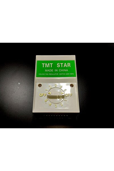 Genel Markalar Tavan Vantilatör Anahtarı 5 Kademe