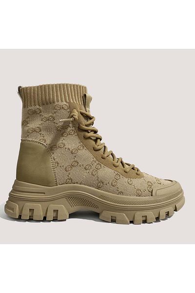 Guja 24k310-22 Camel γυναικείες πλεκτές μπότες - 39