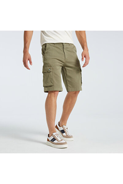 Nautica Erkek Yeşil Bermuda Şort