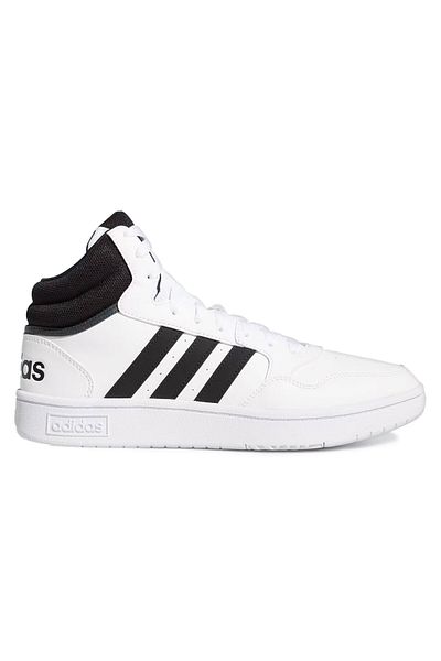 adidas Ανδρικά παπούτσια μπάσκετ Hoops 3.0 Mid White Gw3019