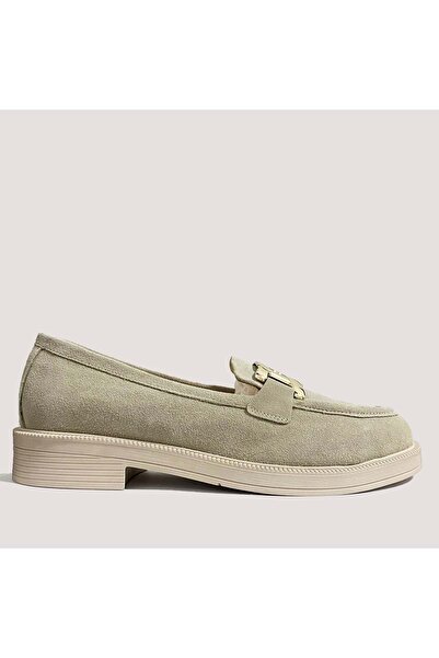 Bulldozer 250776   حذاء كاجوال نسائي جلد بإبزيم - مينك - 39