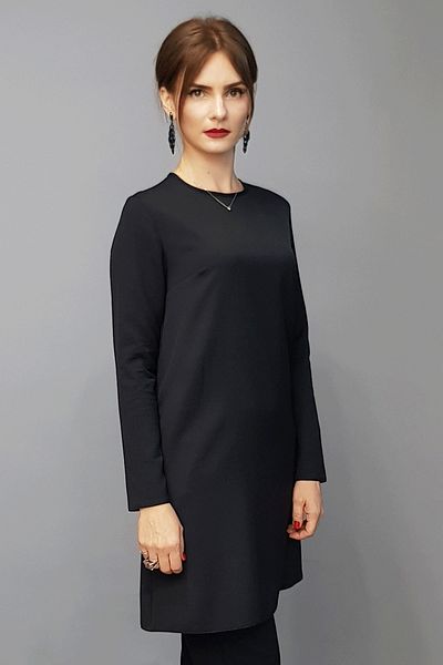 ÖNDER ÖZSOY O-Neck Long Sleeve Blouse - Black