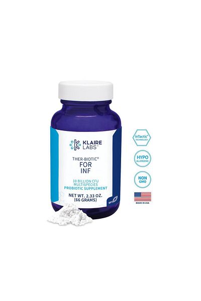 Klaire labs Ther-Biotic Powder for Inf 66 Grams