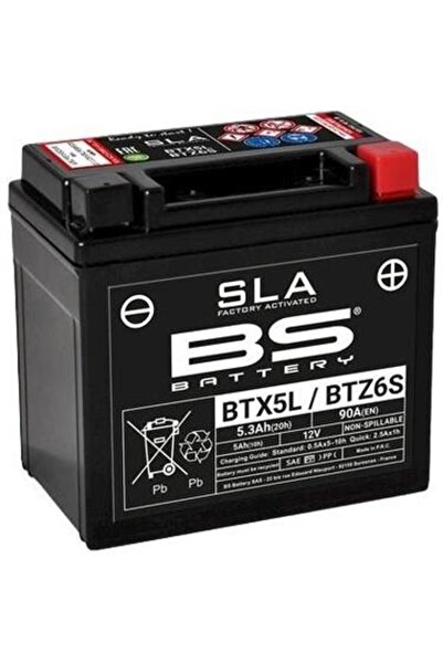 Genel Markalar Btz6s / Btx5l (SLA) Honda Dıo Aku Honda Dıo Motosiklet Aküsü S...