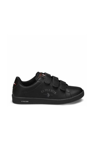 U.S. Polo Assn. Comfort Sole Lace-Up Casual Sneakers Black Sneaker