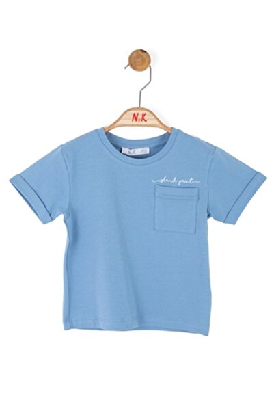 nk kids 46602-Gi̇ri̇t T-Shirt 1/4 Blue
