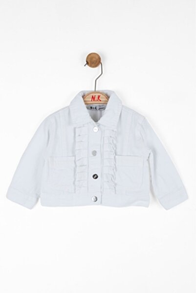 nk kids Nk Kids 36702-lady Jacket 1/4 White