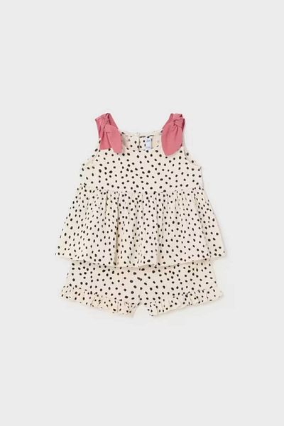 MAYORAL Baby Girl Summer Shorts Blouse Set of 2 1228