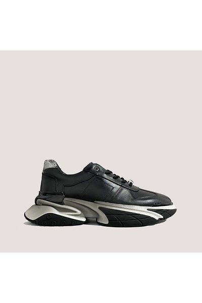 LUCIANO BELLINI Paris 3601 Men's Casual Shoes - Black - 42