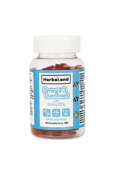 Herbaland Omega 3 Jelibon 60 lık