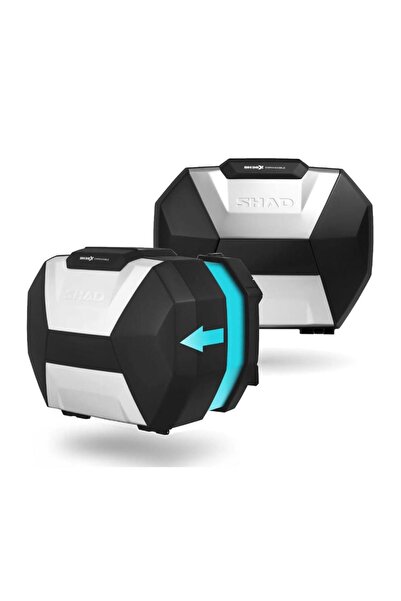 Shad Sh38x Genişletilebilir Alüminyum Yan Çanta Seti Sağ Ve Sol D0b38200