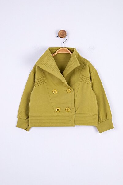 nk kids 35610-NERVÜRLÜ MİNE CEKET 12/36 YEŞİL