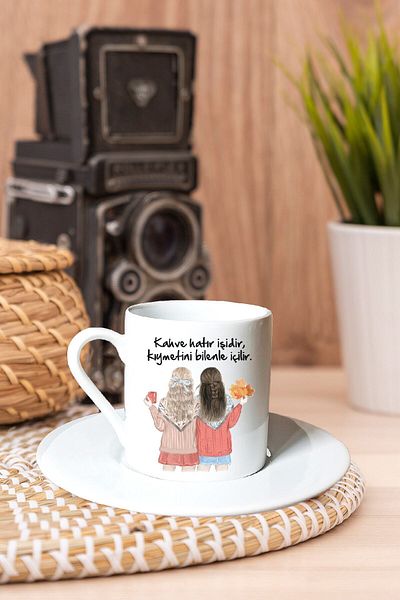 gold fotoğrafçılık Special for Best Friend Printed White Coffee Cup