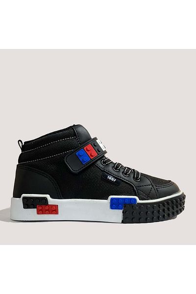 M.P. 3308 Pantofi sport negri pentru copii - Marimea 34