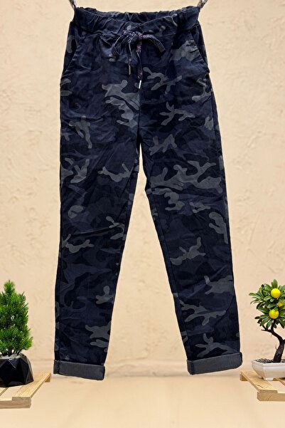 sahnemoda Італійські штани з камуфляжним візерунком