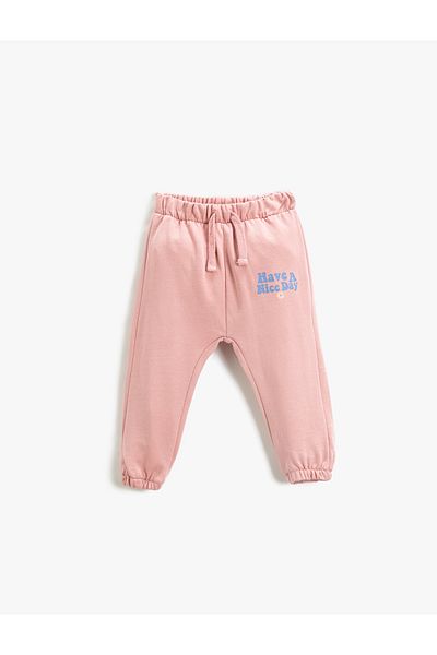 Koton Rosa Jogginghose für Babymädchen 3WMG40166AK