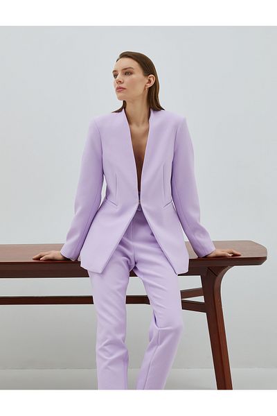 Koton Blejzer Jacket Detailní kapsa s výstřihem do V