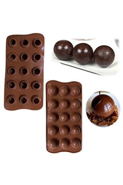 Genel Markalar Silikon Çikolata Kalıbı Küre