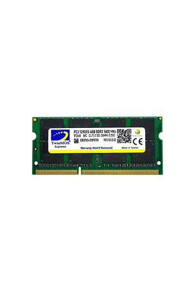 TwinMOS 4 جيجابايت DDR3 1600 ميجا هرتز 1.5 Nb Mdd34gb1600n