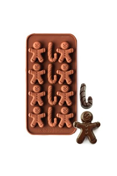 Tinky Winky Gingerman عيد الميلاد تحت عنوان الزنجبيل رجل السكر البلاستيسين الصابون شمعة المعطرة حجر المعجنات قالب الشوكولاته