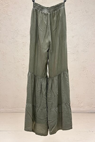 sahnemoda Штани з плісированими штанинами нижче коліна