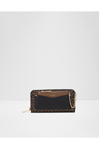 Aldo Women's Brown Multi Pocket Interior Wallet