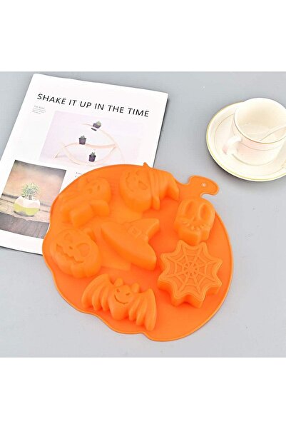 MERGAF Halloween Halloween Themed Candle Soap Chocolate Cake Mold