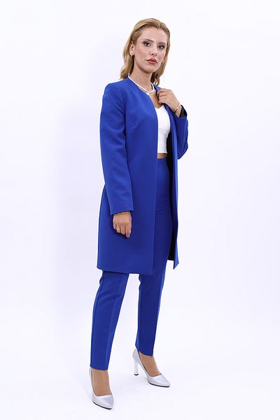 ÖNDER ÖZSOY Straight Jacket & Pipe Leg Trousers Set-saks