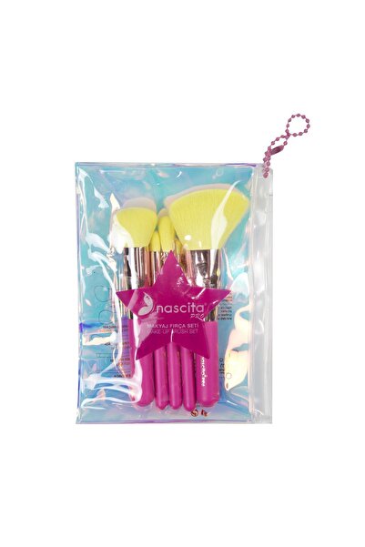 nascita Seyehat Tipi 5'li Makyaj Fırça Seti - 145