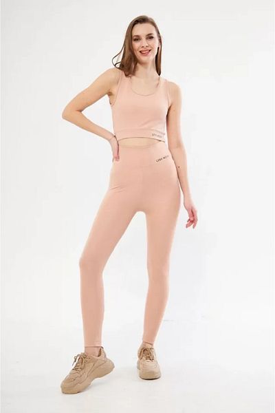 Femella Women Fashion Set de dresuri Diver Cropl bej