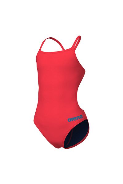 ARENA Pink Children's Swimsuit - Team Swimsuit Challenge, Solid Model 004765300