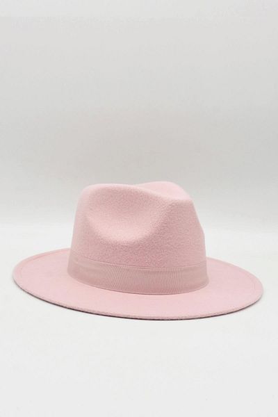 Külah Women's Boater Salmon Cowboy Panama Sombrero Cap