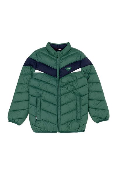 U.S. Polo Assn. معطف الصبي الأخضر 50269093 -VR054