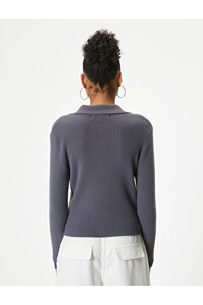 Koton Young Anthracite Cardigan - 5Wal90032It