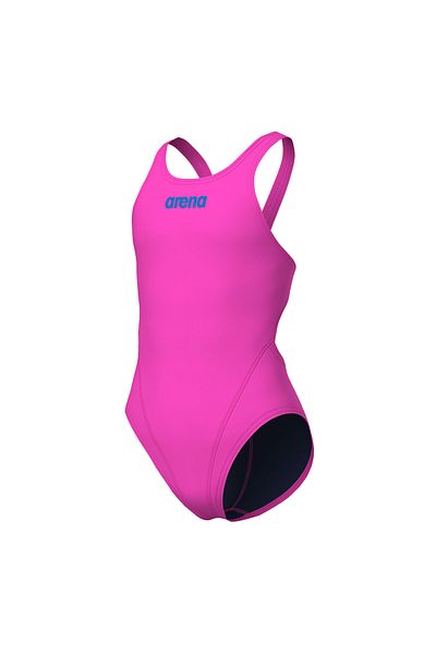 ARENA Team Swimsuit Swim Tech Solid Çocuk Pembe Yüzücü Mayosu 004764908