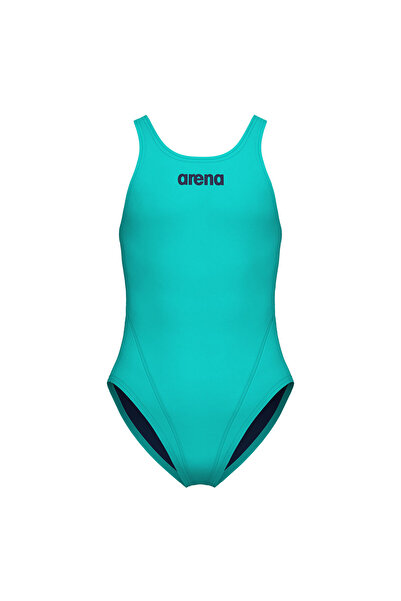 ARENA Team Swimsuit Tech Solid Çocuk Mavi Yüzücü Mayosu 004764870