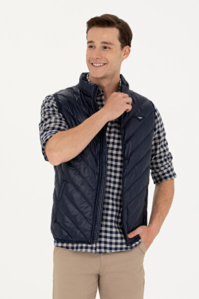 U.S. Polo Assn. Erkek Lacivert Yelek 50269097-VR033