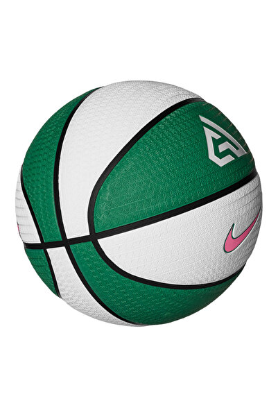 Nike Antetokounmpo Deflated Basketball Ball - Unisex Green, Playground 8P 2.0 G, N.100.4139.331.07