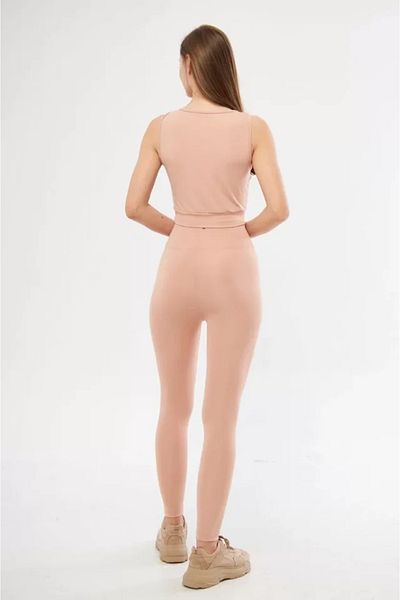 Femella Women Fashion Set de dresuri Diver Cropl bej