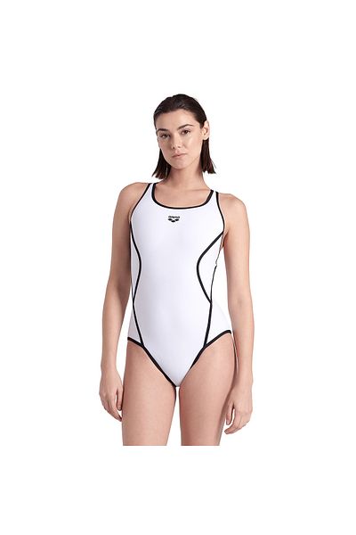 ARENA Costum de baie alb pentru femei - Profile Swimsuitalyv Back 006643150
