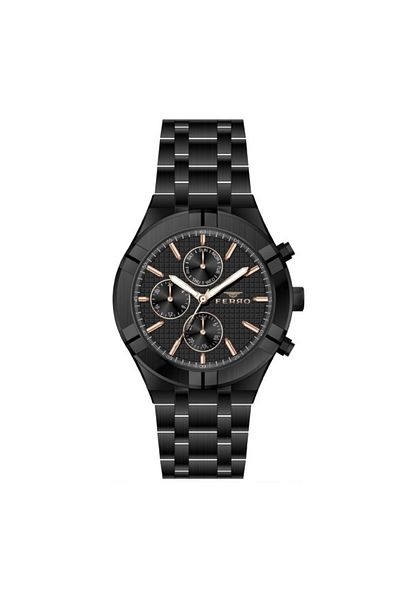 FERRO Fm31378a-g Steel Band Men's Wristwatch