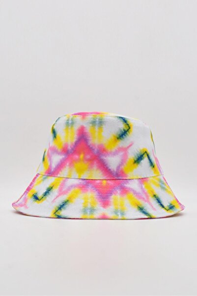 Külah قبعة دلو صياد السمك بنمط المجرة الوردية للسيدات