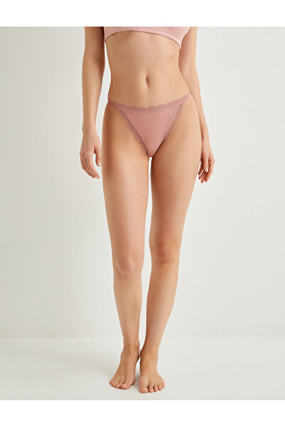 Koton Csipkés tanga bugyi pamut